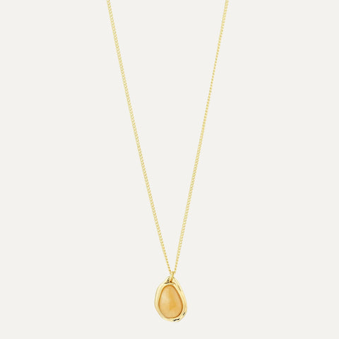 EASE necklace gold-plated
