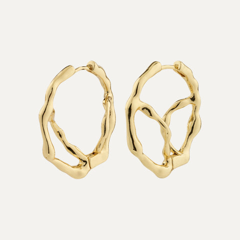 DIDO hoop earrings gold-plated