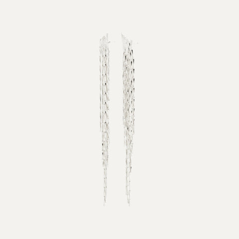 ZENOBIA earrings silver-plated