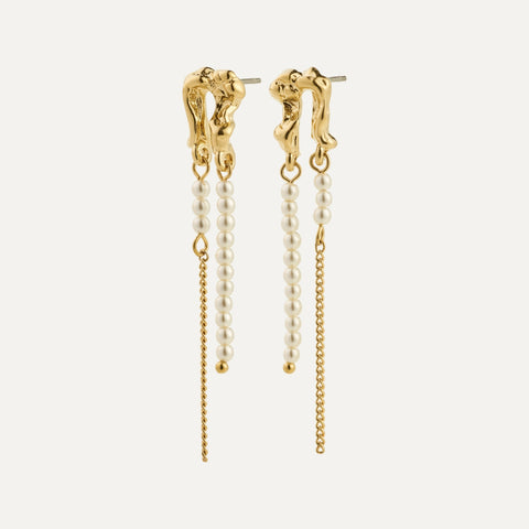 VINCENT earrings gold-plated