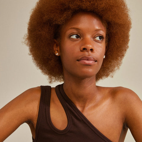 RELANDO pearl earrings gold-plated