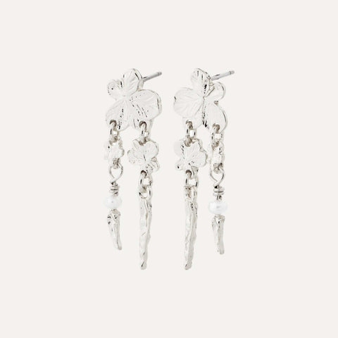 ZHURI earrings silver-plated