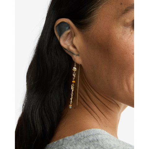 SIVRAN earrings gold-plated