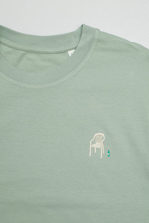 millennial holiday aloe oversized organic unisex t-shirt