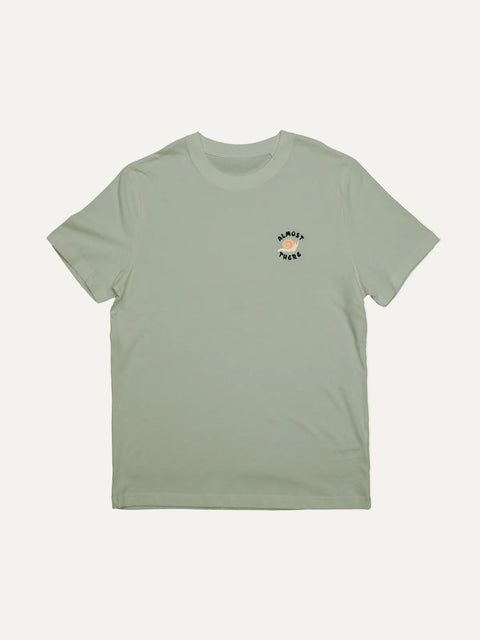 Almost There Aloe loose fitted organic cotton tee