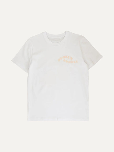 almost summer white organic unisex lemon t-shirt te koop bij Almost Summer Amsterdam 10686