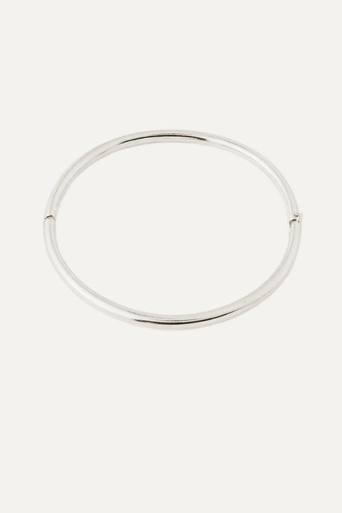 SOPHIA recycled bangle bracelet silver-plated