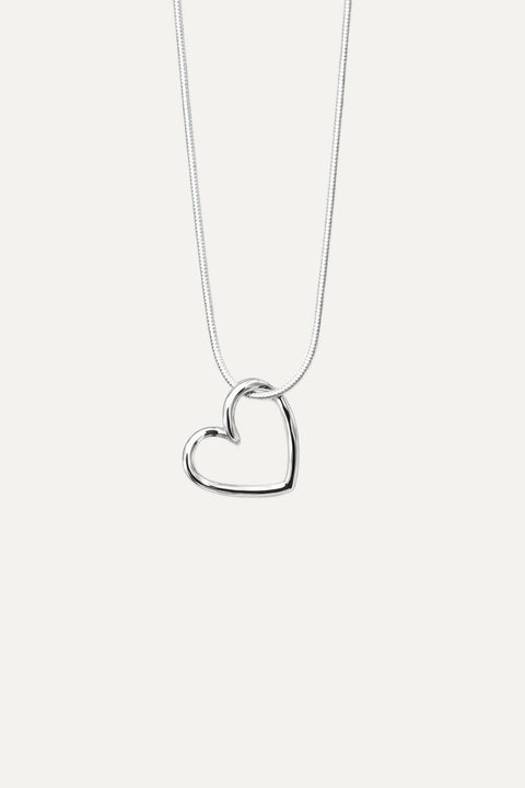 925 silver little hearth necklace