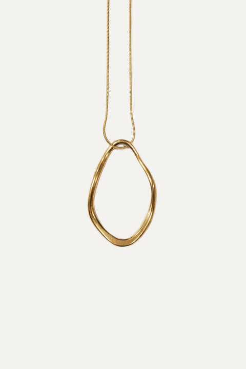 the Nina Necklace stainless steel