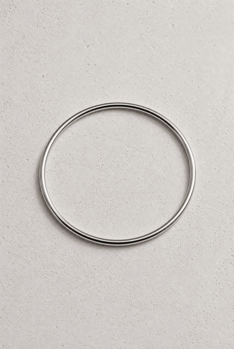 Stainless steel bracelet 3mm Silver Big