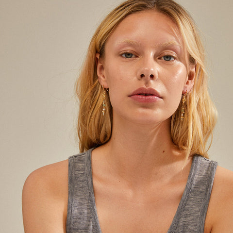 CLOUD recycled earrings multicoloured/gold-plated te koop bij Almost Summer Amsterdam 132412803