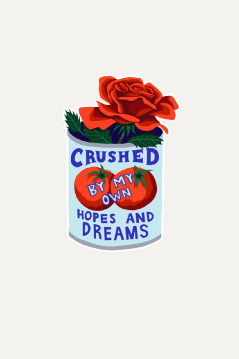 Crushed Vinyl Sticker te koop bij Almost Summer Amsterdam 10337