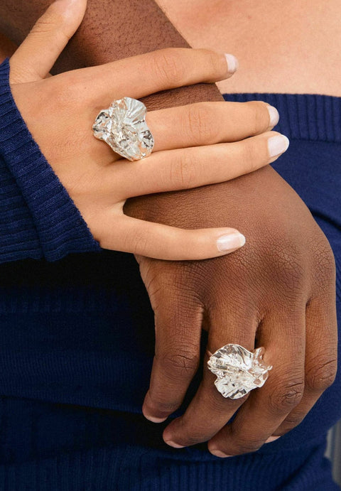 ECLIPSE ring silver-plated