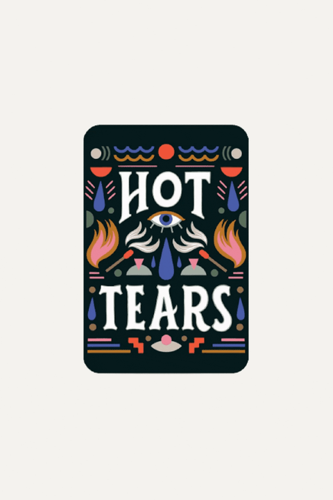Hot Tears Vinyl Sticker te koop bij Almost Summer Amsterdam 10912