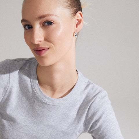 LIGHT recycled chunky earrings silver-plated te koop bij Almost Summer Amsterdam 112426003