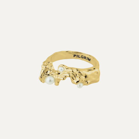 RAELYNN recycled ring gold-plated te koop bij Almost Summer Amsterdam 602412004