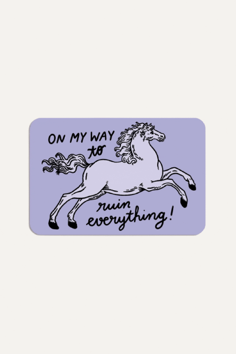 Ruin Horse Vinyl Sticker te koop bij Almost Summer Amsterdam 10915