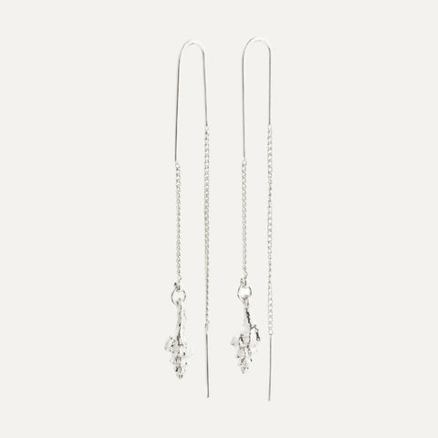 SEA recycled chain earrings silver-plated te koop bij Almost Summer Amsterdam 122426003
