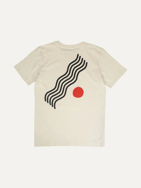 sea sea dot natural raw organic cotton unisex t-shirt