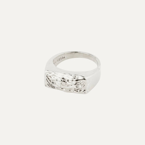 STAR recycled ring silver - plated te koop bij Almost Summer Amsterdam 112416004