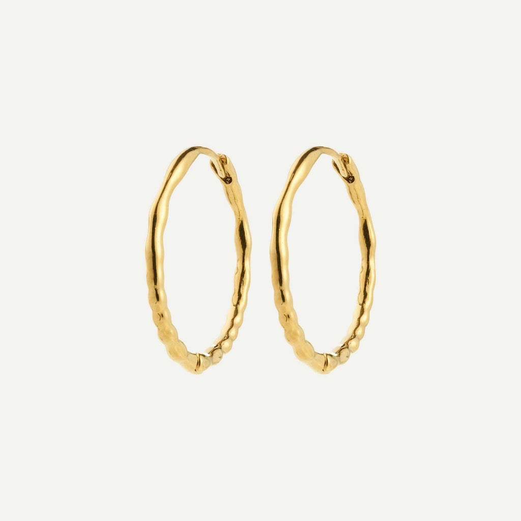 BETWEEN hoops gold-plated