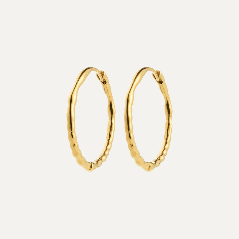 BETWEEN hoops gold-plated