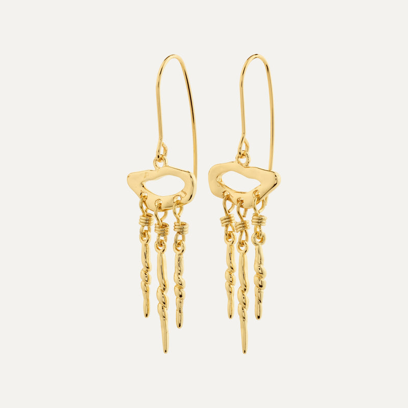 BREEZE earrings gold-plated