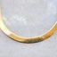 flat chain intemporal  necklace gold plated 40cm
