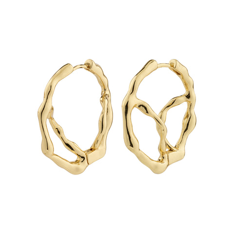 DIDO hoop earrings gold-plated