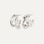 FOTINI hoop earrings silver-plated