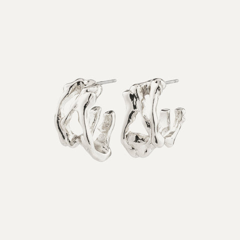 FOTINI hoop earrings silver-plated