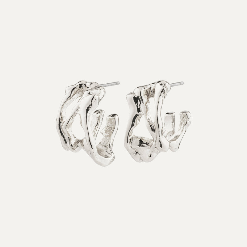 FOTINI hoop earrings silver-plated