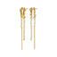 VINCENT earrings gold-plated