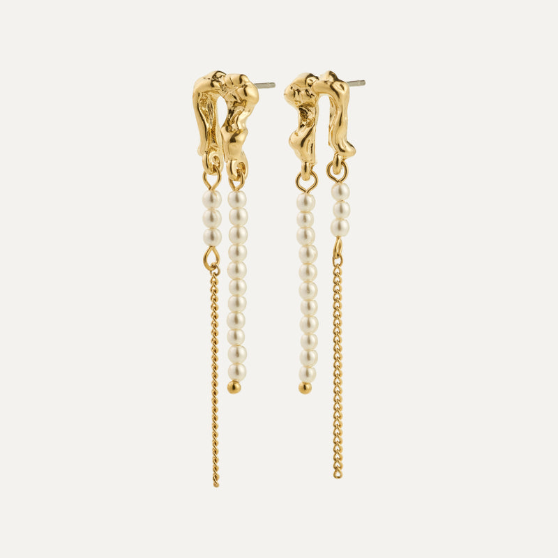 VINCENT earrings gold-plated