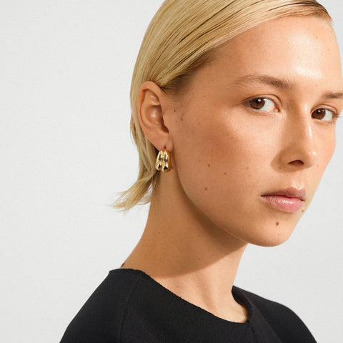 MIKO earrings gold-plated