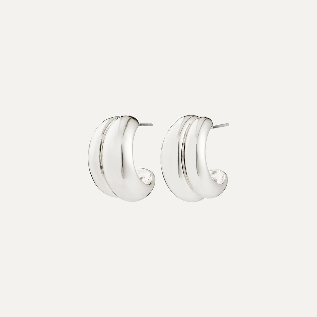 MIKO earrings silver-plated