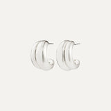 MIKO earrings silver-plated