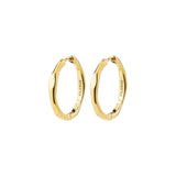 INNER hoop earrings gold-plated