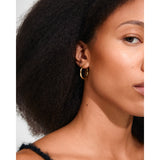 INNER hoop earrings gold-plated
