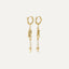 NIYA freshwater pearl earrings gold-plated