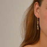 NIYA freshwater pearl earrings gold-plated