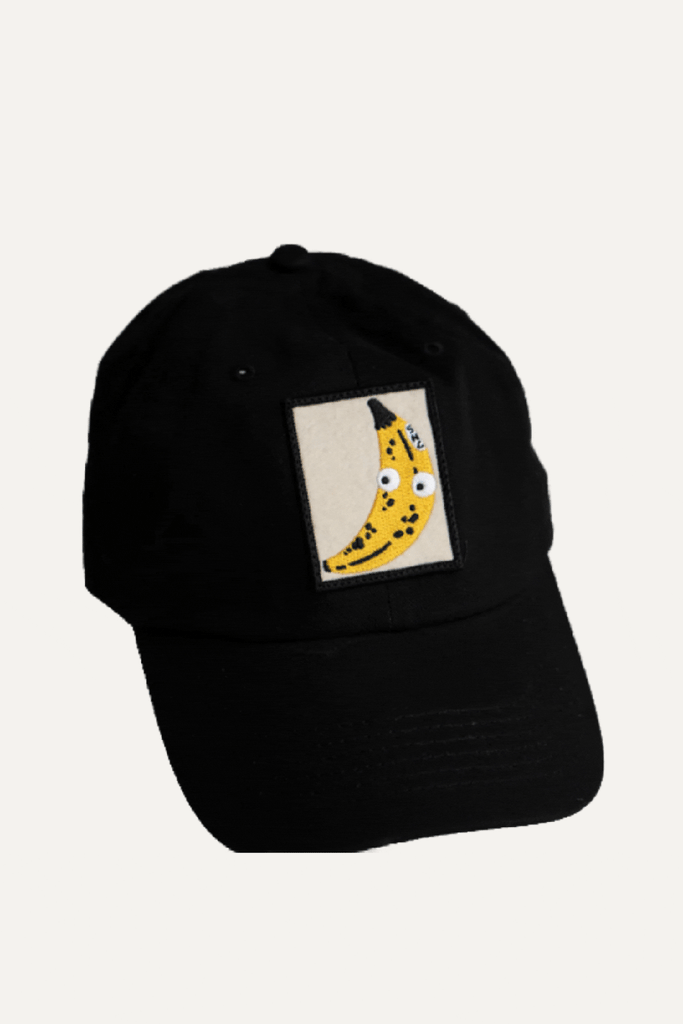 googly banana hat stay home club