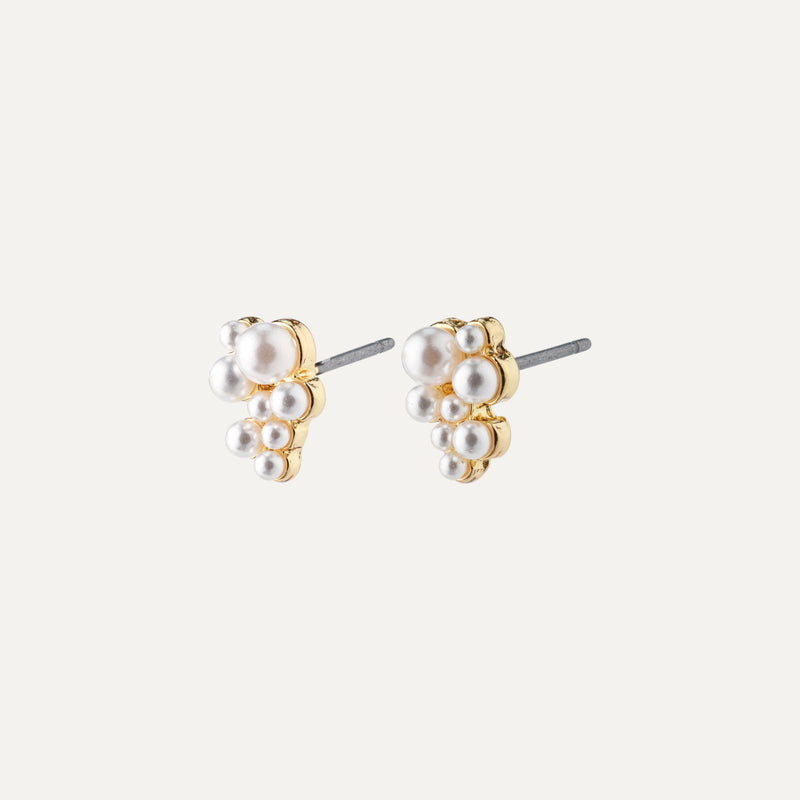 RELANDO pearl earrings gold-plated