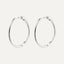 EANNA large hoops silver-plated