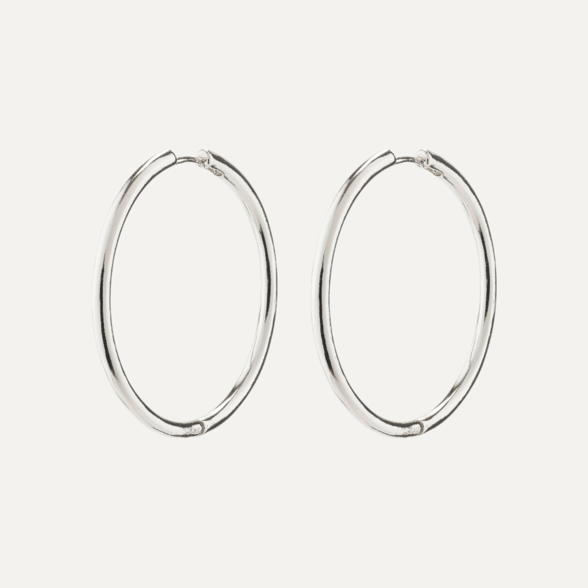 EANNA maxi hoops silver-plated