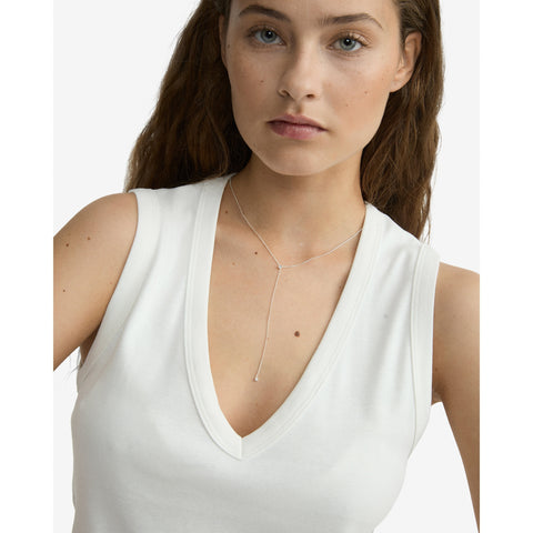 LUMI Y-necklace silver-plated