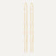 ZENAIA pearl chain earrings gold-plated