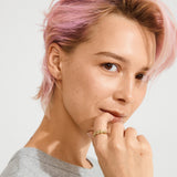 TIMBER ring gold-plated