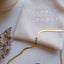 flat chain intemporal  necklace gold plated 40cm