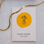 flat chain intemporal  necklace gold plated 40cm
